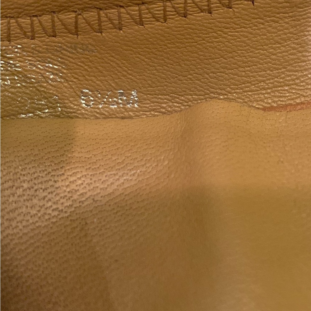 Tory Burch Cognac/Tan Leather Logo Ballet Flats - Picture 4 of 8